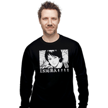 Load image into Gallery viewer, Shirts Long Sleeve Shirts, Unisex / Small / Black Enigma