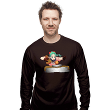 Load image into Gallery viewer, Shirts Long Sleeve Shirts, Unisex / Small / Dark Chocolate Indiana Bulma