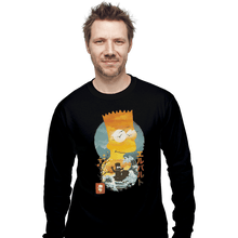 Load image into Gallery viewer, Shirts Long Sleeve Shirts, Unisex / Small / Black Bart Ukiyoe