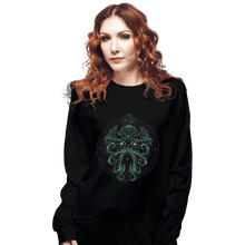 Load image into Gallery viewer, Shirts Long Sleeve Shirts, Unisex / Small / Black Great Cthulhu