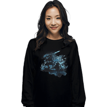 Load image into Gallery viewer, Shirts Long Sleeve Shirts, Unisex / Small / Black Abysswalker
