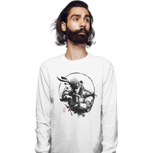 Load image into Gallery viewer, Shirts Long Sleeve Shirts, Unisex / Small / White The Legendary Hero