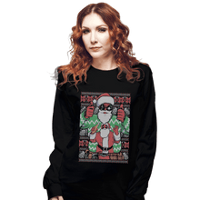 Load image into Gallery viewer, Shirts Long Sleeve Shirts, Unisex / Small / Black Ugly Sweater Ugly Sweater
