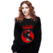 Load image into Gallery viewer, Shirts Long Sleeve Shirts, Unisex / Small / Black The Living Vampire Morbius