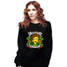 Load image into Gallery viewer, Secret_Shirts Long Sleeve Shirts, Unisex / Small / Black No Darn Vegetables