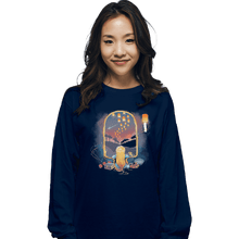 Load image into Gallery viewer, Shirts Long Sleeve Shirts, Unisex / Small / Navy Rapunzel