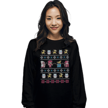 Load image into Gallery viewer, Shirts Long Sleeve Shirts, Unisex / Small / Black Winter Fantasy