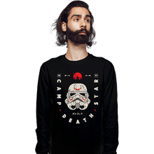 Load image into Gallery viewer, Daily_Deal_Shirts Long Sleeve Shirts, Unisex / Small / Black Camp Death Star