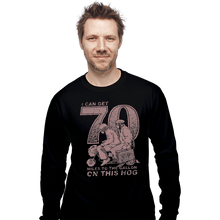 Load image into Gallery viewer, Shirts Long Sleeve Shirts, Unisex / Small / Black Hog