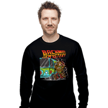 Load image into Gallery viewer, Secret_Shirts Long Sleeve Shirts, Unisex / Small / Black Back To The Mystery