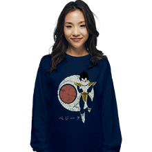 Load image into Gallery viewer, Shirts Long Sleeve Shirts, Unisex / Small / Navy Searching For Kakarot