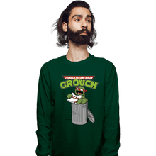 Load image into Gallery viewer, Shirts Long Sleeve Shirts, Unisex / Small / Forest Teenage Mutant Ninja Grouch