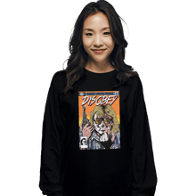 Load image into Gallery viewer, Shirts Long Sleeve Shirts, Unisex / Small / Black Disobey