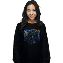 Load image into Gallery viewer, Secret_Shirts Long Sleeve Shirts, Unisex / Small / Black Starry Cop