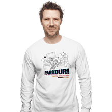 Load image into Gallery viewer, Daily_Deal_Shirts Long Sleeve Shirts, Unisex / Small / White Parkour!