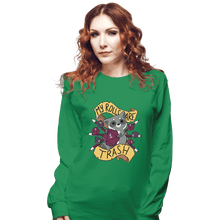Load image into Gallery viewer, Shirts Long Sleeve Shirts, Unisex / Small / Irish Green My Rolls Are Trash