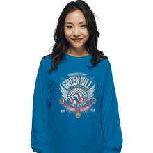 Load image into Gallery viewer, Shirts Long Sleeve Shirts, Unisex / Small / Sapphire Green Hill Running Team