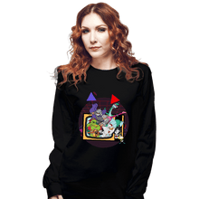 Load image into Gallery viewer, Daily_Deal_Shirts Long Sleeve Shirts, Unisex / Small / Black Toon Takeover