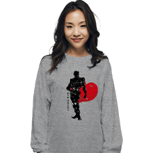 Load image into Gallery viewer, Shirts Long Sleeve Shirts, Unisex / Small / Sports Grey Crimson Dio