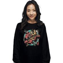 Load image into Gallery viewer, Daily_Deal_Shirts Long Sleeve Shirts, Unisex / Small / Black Fighting Spirit