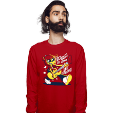 Load image into Gallery viewer, Secret_Shirts Long Sleeve Shirts, Unisex / Small / Red Jammer Lammy