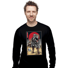 Load image into Gallery viewer, Daily_Deal_Shirts Long Sleeve Shirts, Unisex / Small / Black Lone Ronin And Cub
