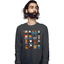 Load image into Gallery viewer, Daily_Deal_Shirts Long Sleeve Shirts, Unisex / Small / Charcoal The Horror Kittens