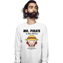 Load image into Gallery viewer, Shirts Long Sleeve Shirts, Unisex / Small / White The Little Mr Pirate
