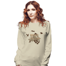 Load image into Gallery viewer, Shirts Long Sleeve Shirts, Unisex / Small / Natural Free time activity