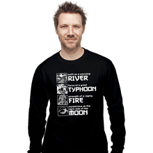 Load image into Gallery viewer, Daily_Deal_Shirts Long Sleeve Shirts, Unisex / Small / Black Be A Man