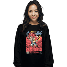 Load image into Gallery viewer, Daily_Deal_Shirts Long Sleeve Shirts, Unisex / Small / Black Chrono Adventure