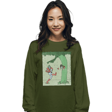 Load image into Gallery viewer, Secret_Shirts Long Sleeve Shirts, Unisex / Small / Military Green Captn Planet