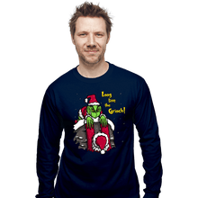 Load image into Gallery viewer, Daily_Deal_Shirts Long Sleeve Shirts, Unisex / Small / Navy Long Live The Grinch