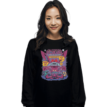 Load image into Gallery viewer, Shirts Long Sleeve Shirts, Unisex / Small / Black Real Monster