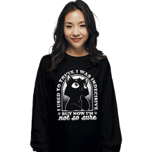 Load image into Gallery viewer, Shirts Long Sleeve Shirts, Unisex / Small / Black Indecisive Cat