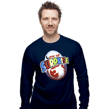 Load image into Gallery viewer, Shirts Long Sleeve Shirts, Unisex / Small / Navy Law Of Surprise