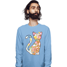 Load image into Gallery viewer, Shirts Long Sleeve Shirts, Unisex / Small / Powder Blue Magical Silhouettes - Artemis