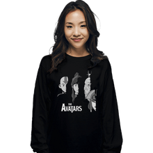 Load image into Gallery viewer, Shirts Long Sleeve Shirts, Unisex / Small / Black The Avatars