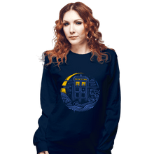 Load image into Gallery viewer, Secret_Shirts Long Sleeve Shirts, Unisex / Small / Navy Traveller