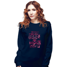 Load image into Gallery viewer, Daily_Deal_Shirts Long Sleeve Shirts, Unisex / Small / Navy Kodama.Exe