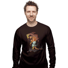 Load image into Gallery viewer, Shirts Long Sleeve Shirts, Unisex / Small / Dark Chocolate Let it Go