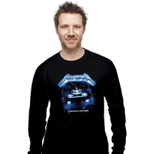 Load image into Gallery viewer, Daily_Deal_Shirts Long Sleeve Shirts, Unisex / Small / Black Struck By Lightning
