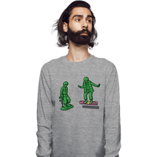 Load image into Gallery viewer, Shirts Long Sleeve Shirts, Unisex / Small / Sports Grey Back Toy The Future