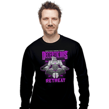 Load image into Gallery viewer, Shirts Long Sleeve Shirts, Unisex / Small / Black Decepticons Retreat