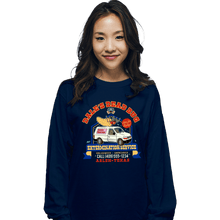 Load image into Gallery viewer, Daily_Deal_Shirts Long Sleeve Shirts, Unisex / Small / Navy Dale's Dead Bug Service