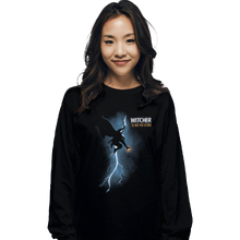 Load image into Gallery viewer, Shirts Long Sleeve Shirts, Unisex / Small / Black The White Wolf Returns