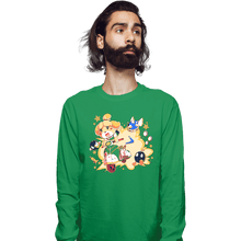 Load image into Gallery viewer, Shirts Long Sleeve Shirts, Unisex / Small / Irish Green For The Mayor!