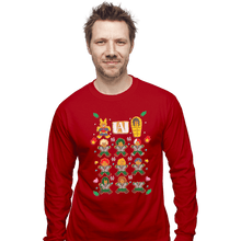 Load image into Gallery viewer, Shirts Long Sleeve Shirts, Unisex / Small / Red Fresh Baked Heroes
