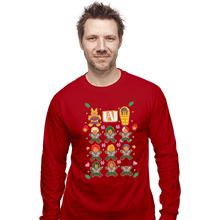 Load image into Gallery viewer, Shirts Long Sleeve Shirts, Unisex / Small / Red Fresh Baked Heroes