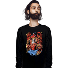 Load image into Gallery viewer, Daily_Deal_Shirts Long Sleeve Shirts, Unisex / Small / Black Battle Garudamon